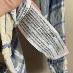 Abercrombie & Fitch blue plaid womens shirt Photo 3