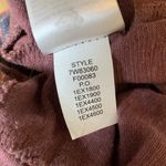 Lucky Brand Women's Boho Print Scoop Neck Short Sleeve Top Size L | Cotton Linen Photo 7