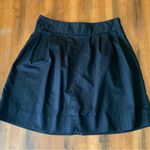 Rafaella  Skirt 14 Classic Black A-Line Full Side zip Knee Length Photo 0
