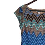 Sharagano  Noir Sheath Dress Women Size 6‎ Crocheted Herringbone Coastal Beachy Photo 7