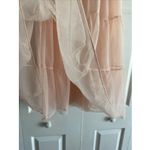 Halogen  X Atlantic Pacific Womens Large Pink A Line Tiered Skirt Tulle Feminine Photo 2