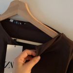 ZARA Rouched midi dress. S Photo 6