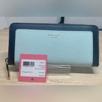 Kate Spade  Margaux satchel & matching wallet - Blue Glow/Navy Photo 11