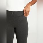 Betabrand NWT Classic Dress Pant Yoga Pants Straight Leg Charcoal Medium Petite Photo 3