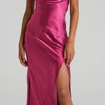 Showpo Fuschia Midi Dress Photo 0