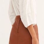 Free People Midnight Magic Vegan Leather Skirt Photo 1