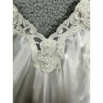Dantelle Vtg Dentelle Satin Nightgown Lingerie Midi Slip Dress Womens Medium Y2K Bridal Photo 4