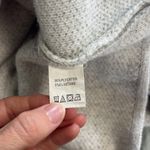 Heather grey cropped sweater stars warm winter size medium oversized Gray Photo 2