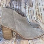 Jeffrey Campbell  Kamet 2 Taupe Suede Leather Ankle Boots Size 10 Photo 1