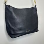 Kate Spade  Jackson Street Mylie Black Pebble Leather Hobo Shoulder Bag Crossbody Photo 1