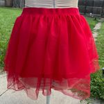 Spirit  Vibrant Red Skater Skirt large x-large XL L new tutu Photo 2