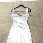 Elegant White Lace Trim Chemise Size M Photo 2