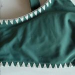 Xhilaration  Green Crop Top with White Trim Photo 7