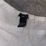 Rue 21  White Off Shoulder Lace Trim Bell Sleeve Top Photo 2