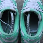 Nike  Women's Green and White Sneakers Sz 9.5 Photo 5