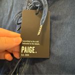 Paige NWT Denim Arley Tie Front Romper in Chamberlain Size Medium Photo 6