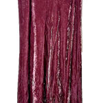 J Jill Crushed Velvet Maxi Skirt 12T Tall Purple Pink Whimsigoth Romantic Party Size 12 Photo 0