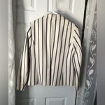 Talbots Women's Striped Blazer button up women size 6 Photo 7