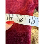 LC Lauren Conrad Women's Red Faux Fur Hoodie S Photo 7