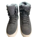 Marc Fisher Ankle Winter Boots Suede Comfort Cozy Sherpa Photo 2