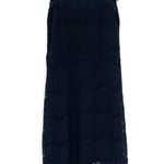 Anthropologie  Bishop + Young Black Lace Cap Sleeve Line High Low Hem Dress Photo 5