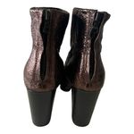 Rag and Bone  Brown Metallic Newbury Ankle Booties Size 6 Photo 2