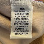 BKE Women’s Hoodie Size Large Quarter Zip Patchwork Fleece Sweatshirt Pullover Photo 3