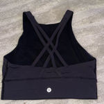 Lululemon Black  Crossback Tank 6 Athletic Top Photo 3
