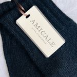 AMICALE Cashmere Touch Screen Tech Knit Gloves, Luxurious, 100%, Black, NWT Black Photo 5