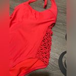 Xhilaration Super Cute Coral Pink One Piece Swim Suit Photo 2