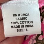 Jennifer Grace JENNIFER & GRACE Eyelet Trim Top blouse pink Size Large New Photo 9