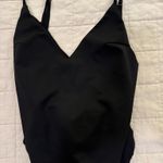 By Together  Black sleeveless backless Bodysuit Photo 0