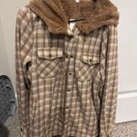 Flannel jacket Brown Size M Photo 0