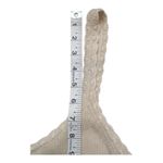 Reformation Tank Women XL Wisteria Top Boho Beach Ribbed Knit Cami Linen Cream Photo 7