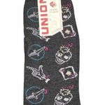 Unionbay Skull & Dagger Crew Socks, Gray Photo 0