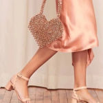 Loeffler Randall Emi Emi Scalloped Leather Block Heel Sandals Nude Photo 0