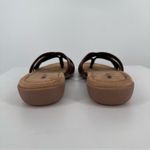 Minnetonka Sunny Leather Flip Flop Thong Sandals in Dark Brown size 9N NIB Photo 6