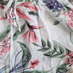 H&M Divided Tropical boho shorts, 4, White Photo 1