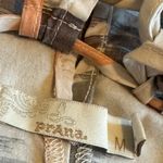 prAna Franny Romper Sleeveless Racerback Shorts Pockets Fun Print Size Medium Photo 7