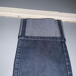 Lafayette 148 New York Blue Ankle Cropped Cuffed Mid Rise Jeans Size 2 Photo 7