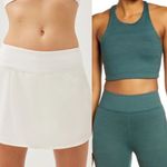 Outdoor Voices NWT  White Hudson 4" Skort & Move Free Cropped Top Bundle Sze XXS Photo 0