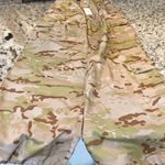 Camouflage Wide Leg Cargo Jogger Pants Brown Size L Photo 0