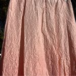 Isda & Co. Women’s 100% Silk Ombré Pink Crinkle Maxi Skirt Size 6 Fairy A Photo 5