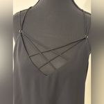 EXPRESS  Black strappy camisole tank top Size Small Photo 2