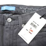 7 For All Mankind NWT High Waist Ankle Skinny in b(air) Chrysler Grey Jeans 25 Photo 2