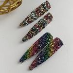 Set of 4 Mermaid Oversized Hair Clips Blue Photo 0