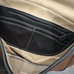 London Fog  Newbury leather crossbody saddlebag Photo 6