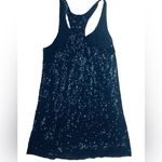 Victoria's Secret VTG Y2K Victoria’s Secret VS Black Sequin Sparkle Mini Slip Dress M Racerback Photo 2