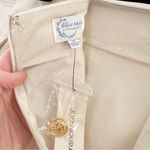 Blue Rain NWT Corduroy Mini Skirt Nautical Sailor Neutral Cream Ivory sz Medium Photo 6