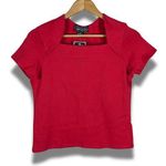 SPICE OF LIFE Bradlee's Vintage Square Neck Red Top NWT MEDIUM Photo 0